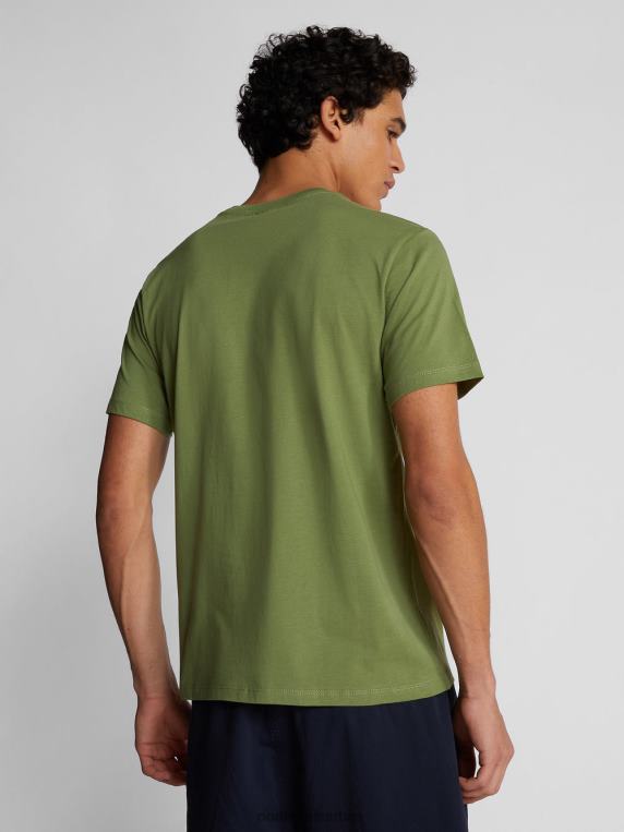 мајица са натписом маслинасто зелена одећу мушкарци PDV4J1257 North Sails