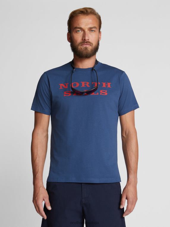 мајица са натписом тамни тексас одећу мушкарци PDV4J1260 North Sails