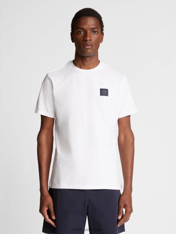 мајица дугих рукава бео одећу мушкарци PDV4J1265 North Sails