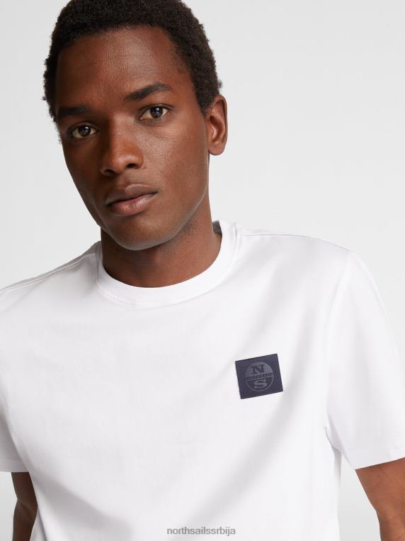мајица дугих рукава бео одећу мушкарци PDV4J1265 North Sails