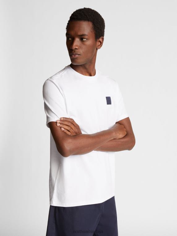 мајица дугих рукава бео одећу мушкарци PDV4J1265 North Sails