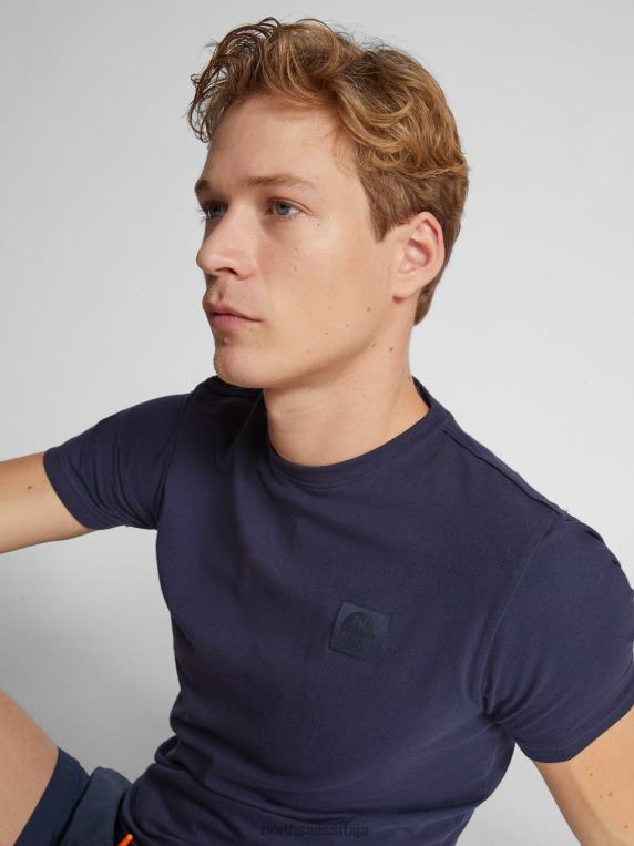 мајица дугих рукава Морнарско плаво одећу мушкарци PDV4J1268 North Sails