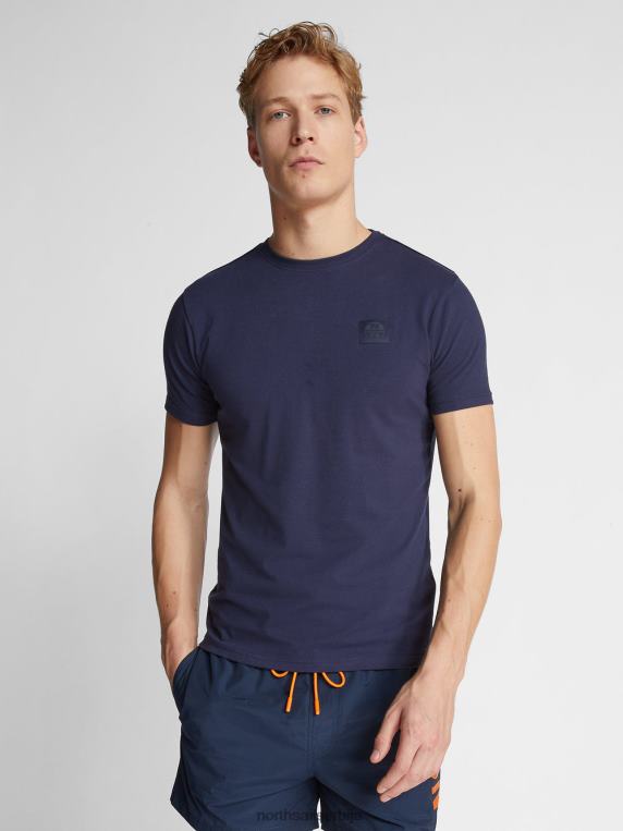 мајица дугих рукава Морнарско плаво одећу мушкарци PDV4J1268 North Sails