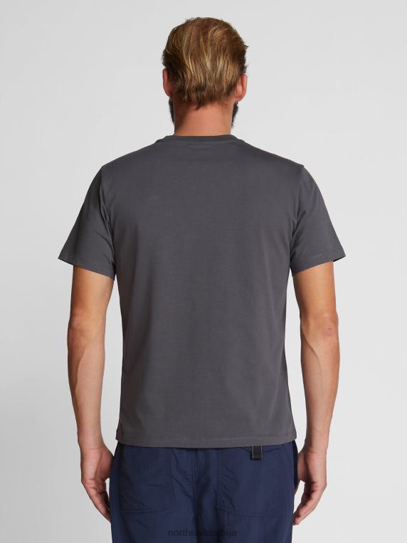 мајица кратких рукава асфалт одећу мушкарци PDV4J1278 North Sails