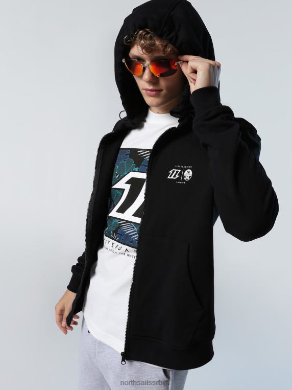 мајица комфорног змаја бео одећу мушкарци PDV4J136 North Sails