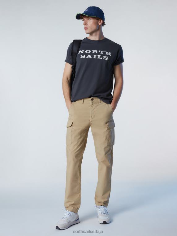 мајица са принтом на грудима асфалт одећу мушкарци PDV4J146 North Sails