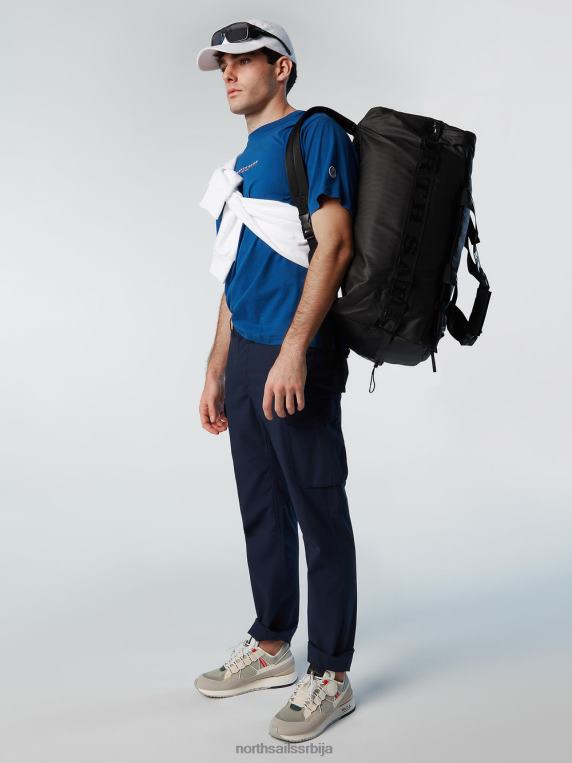 мајица са принтом на грудима океанско плаво одећу мушкарци PDV4J154 North Sails