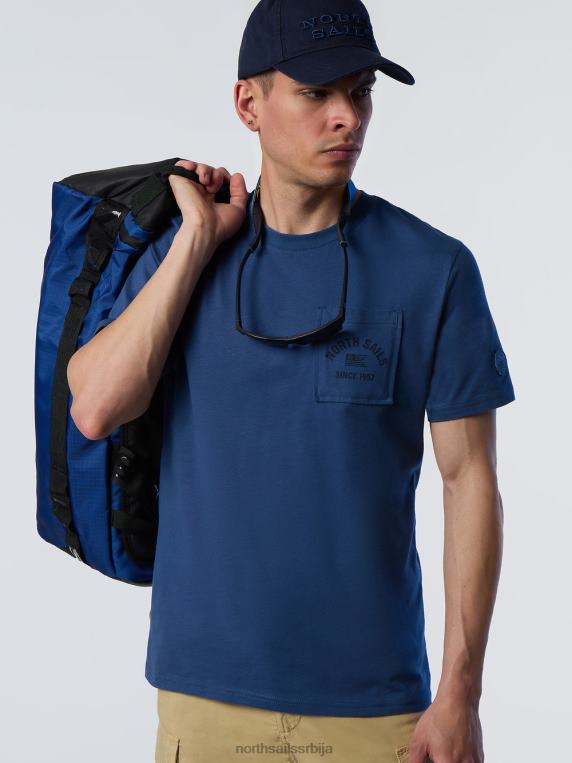 мајица са џепом на грудима тамни тексас одећу мушкарци PDV4J163 North Sails