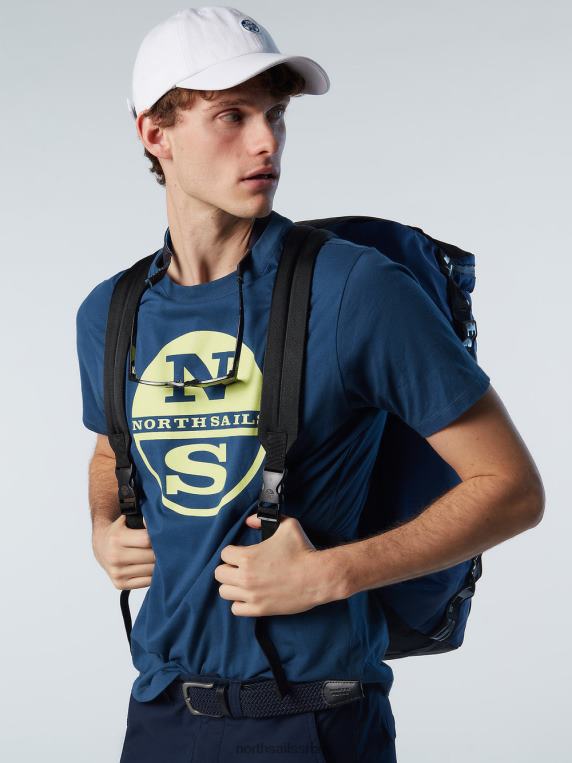 мајица са макси логом штампе тамни тексас одећу мушкарци PDV4J176 North Sails