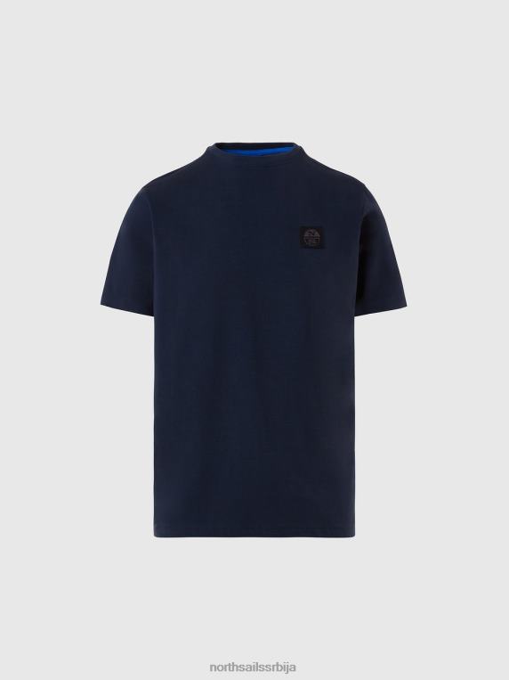 мајица од органског памука Морнарско плаво одећу мушкарци PDV4J187 North Sails