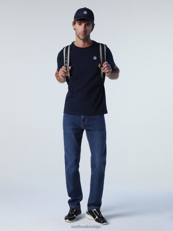 мајица са фластером Морнарско плаво одећу мушкарци PDV4J199 North Sails