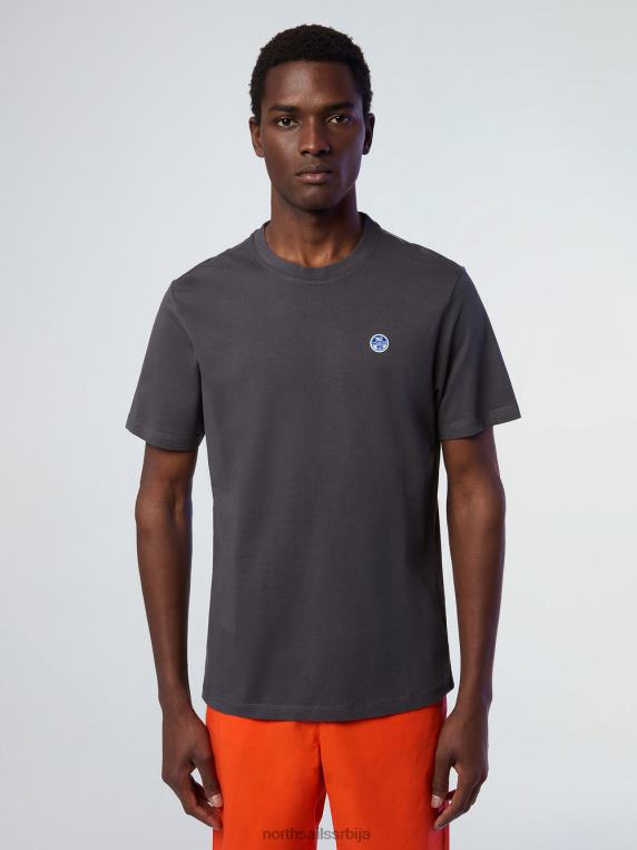 мајица са фластером асфалт одећу мушкарци PDV4J202 North Sails
