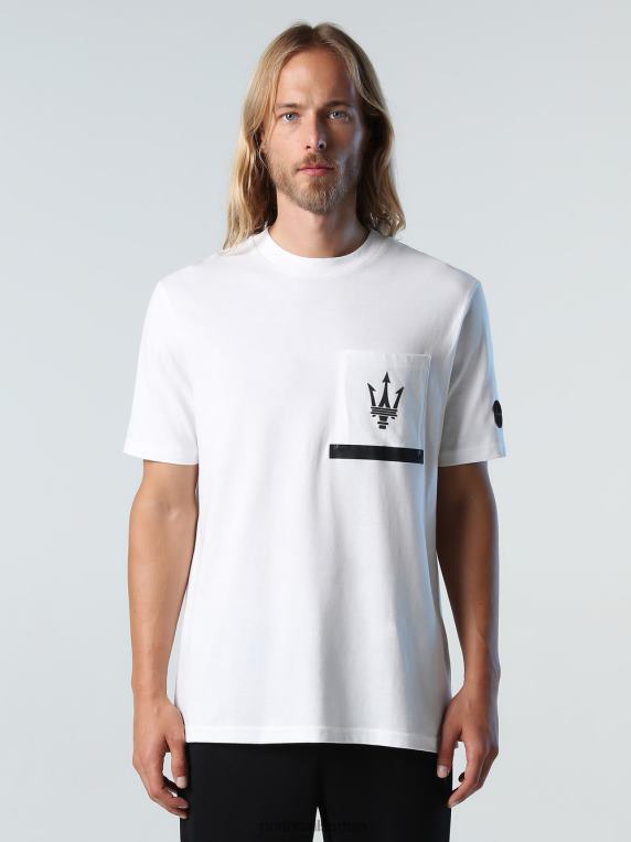 мајица од органског дреса к масерати бланц одећу мушкарци PDV4J715 North Sails