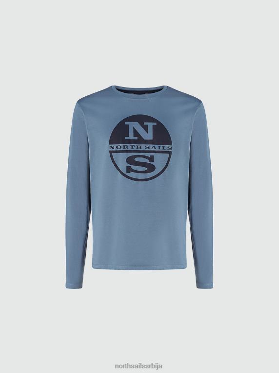 мајица од органског дреса цхина блуе одећу мушкарци PDV4J815 North Sails