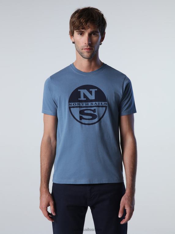 мајица са макси логом цхина блуе одећу мушкарци PDV4J926 North Sails