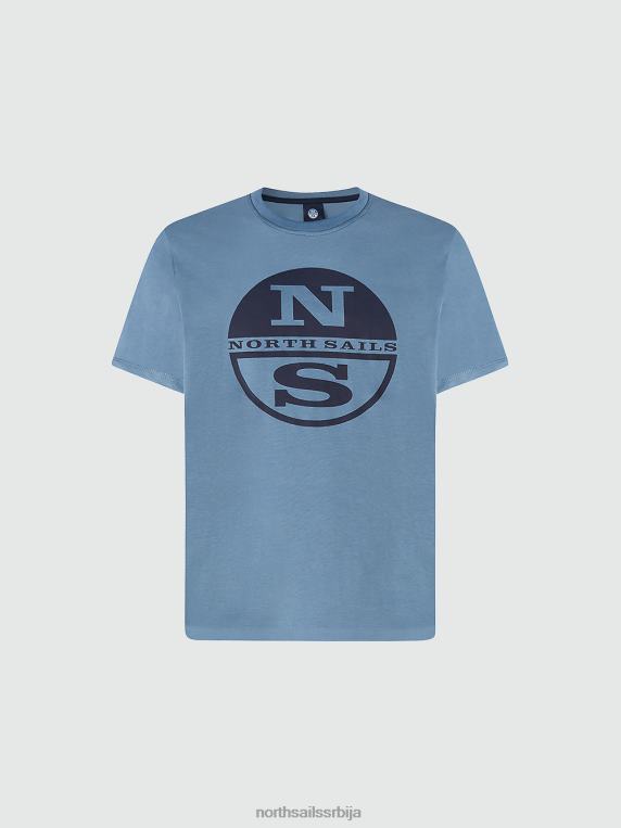 мајица са макси логом цхина блуе одећу мушкарци PDV4J926 North Sails