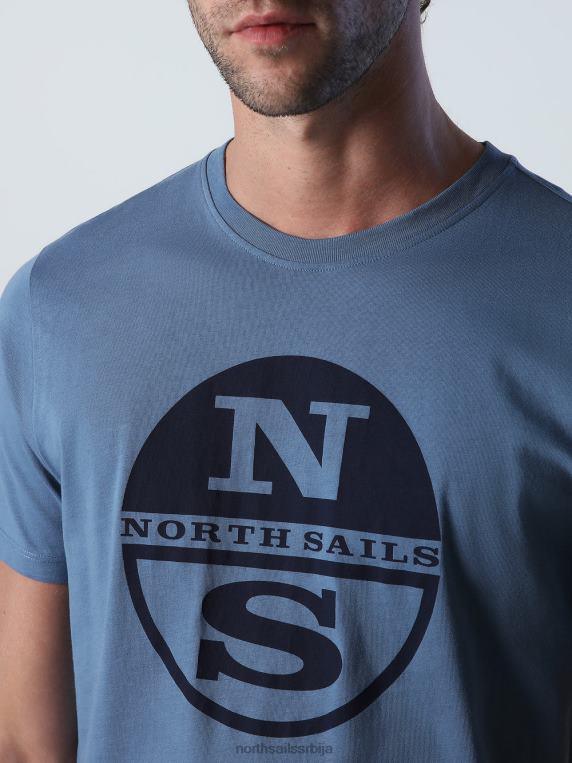 мајица са макси логом цхина блуе одећу мушкарци PDV4J926 North Sails