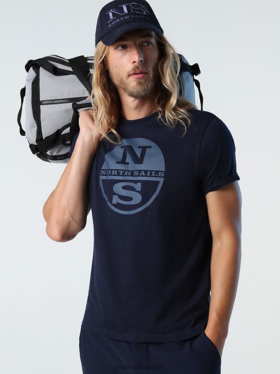 мајица са макси логом Морнарско плаво одећу мушкарци PDV4J927 North Sails