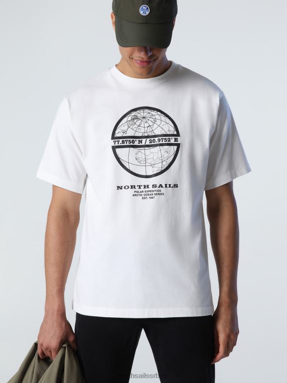 мајица са графичким принтом марсхмаллов одећу мушкарци PDV4J992 North Sails