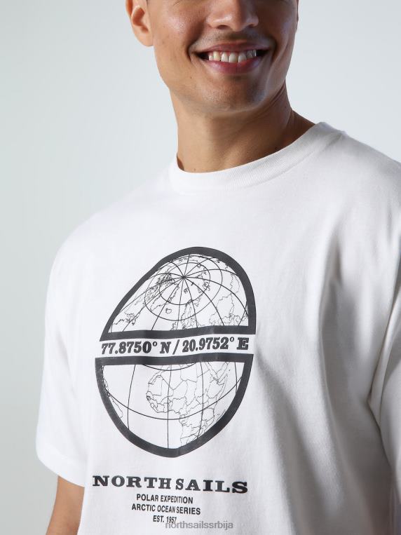 мајица са графичким принтом марсхмаллов одећу мушкарци PDV4J992 North Sails