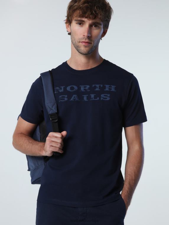 мајица са натписом Морнарско плаво одећу мушкарци PDV4J999 North Sails