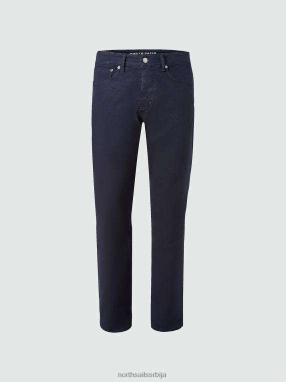 органске тексас фармерке Морнарско плаво одећу мушкарци PDV4J1062 North Sails