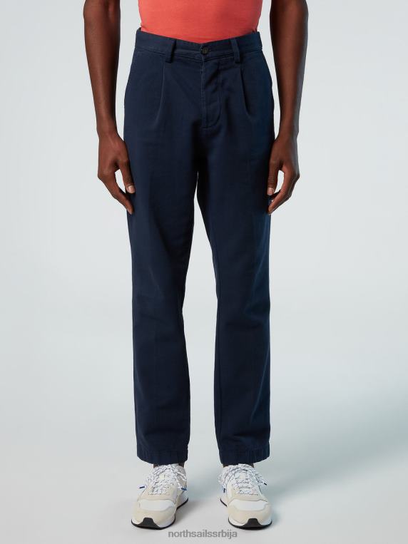 еко панталоне од кепера Морнарско плаво одећу мушкарци PDV4J315 North Sails