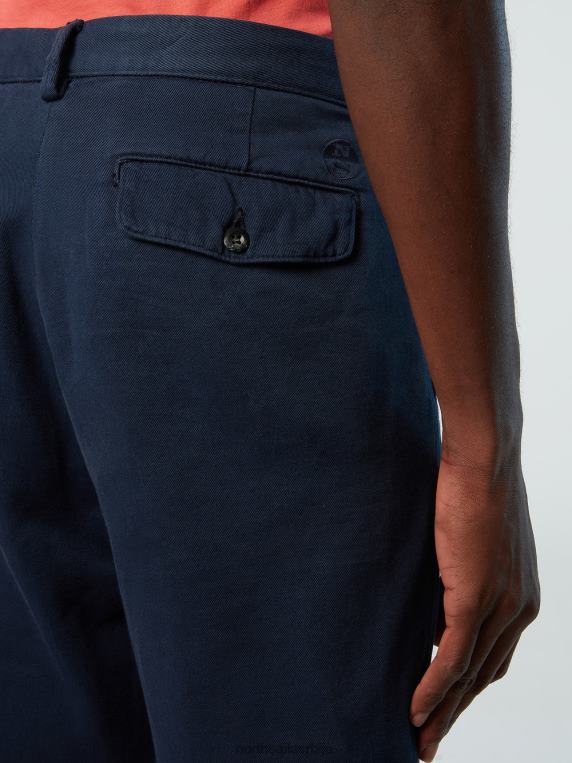 еко панталоне од кепера Морнарско плаво одећу мушкарци PDV4J315 North Sails