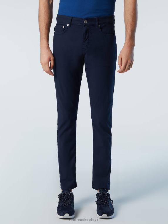 растезљиве доби панталоне Морнарско плаво одећу мушкарци PDV4J318 North Sails