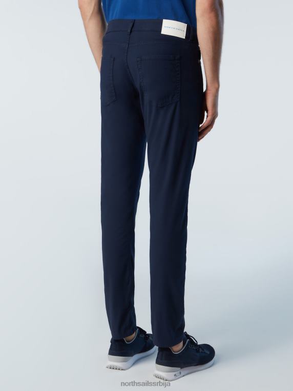 растезљиве доби панталоне Морнарско плаво одећу мушкарци PDV4J318 North Sails