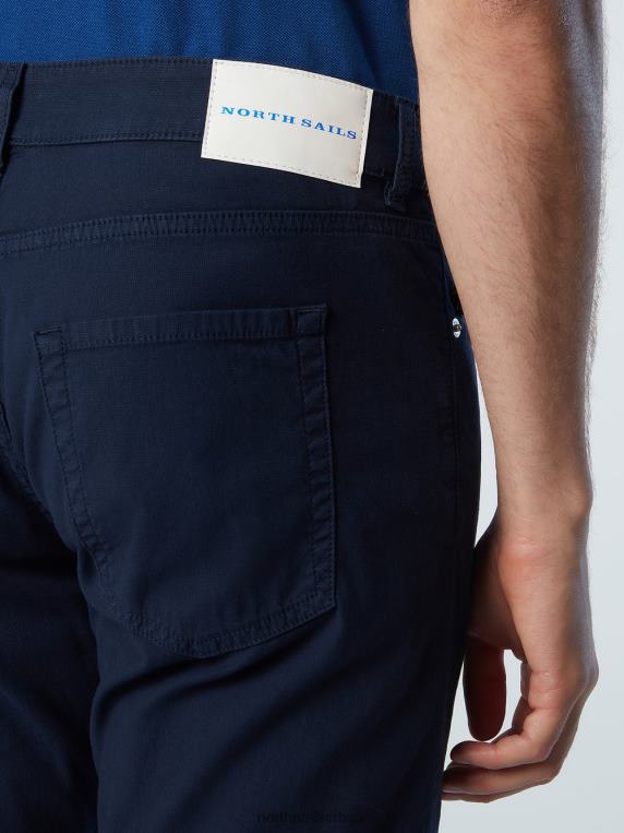 растезљиве доби панталоне Морнарско плаво одећу мушкарци PDV4J318 North Sails