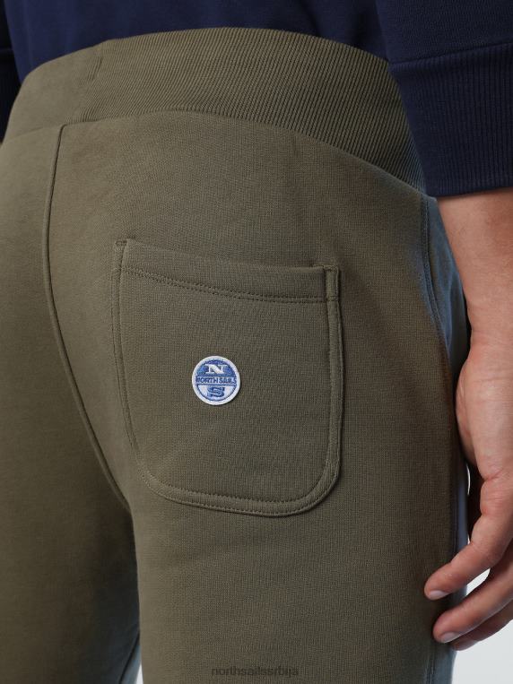 панталоне на везице бршљан зелен одећу мушкарци PDV4J941 North Sails