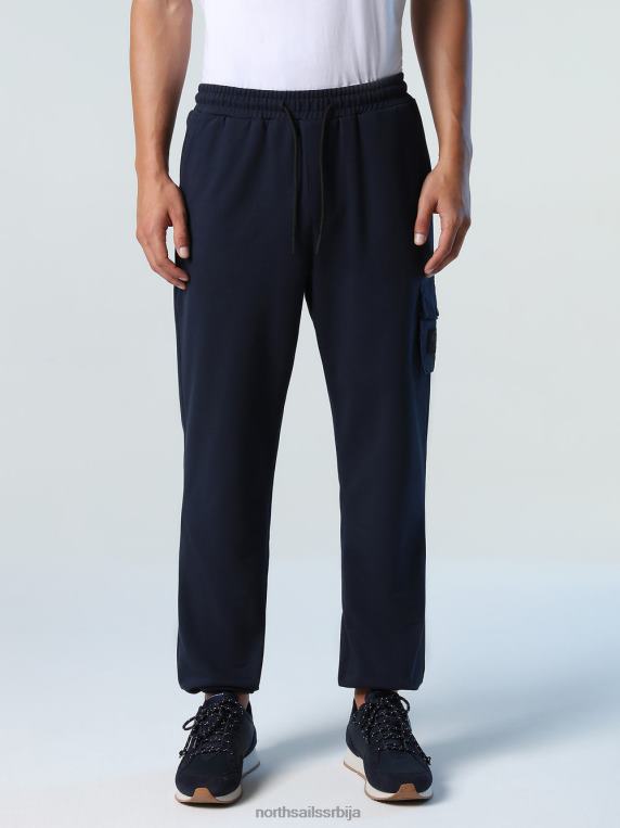 флис јоггерс Морнарско плаво одећу мушкарци PDV4J954 North Sails