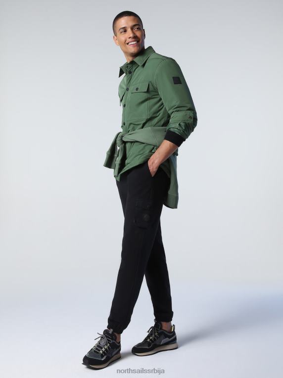 флис јоггерс црн одећу мушкарци PDV4J955 North Sails