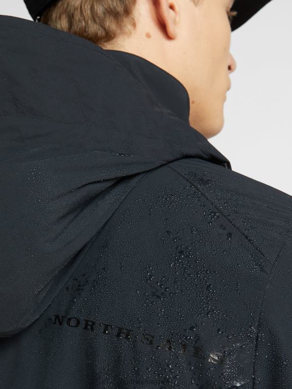 маетхиа парка црн одећу мушкарци PDV4J1292 North Sails