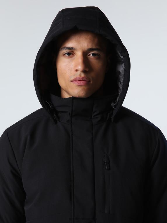 варберг парка црн одећу мушкарци PDV4J760 North Sails