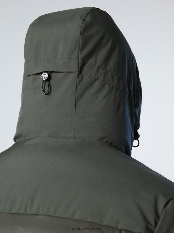 глациер парка бронзано зелена одећу мушкарци PDV4J846 North Sails