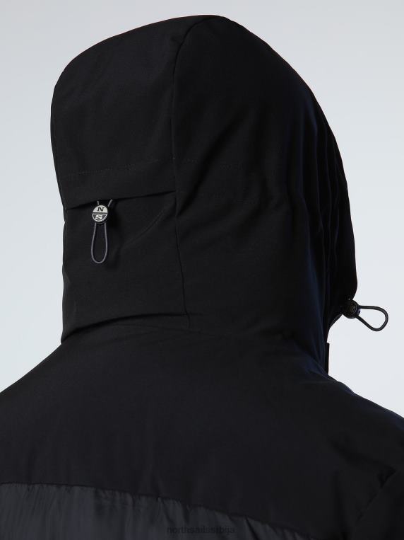 глациер парка црн одећу мушкарци PDV4J848 North Sails