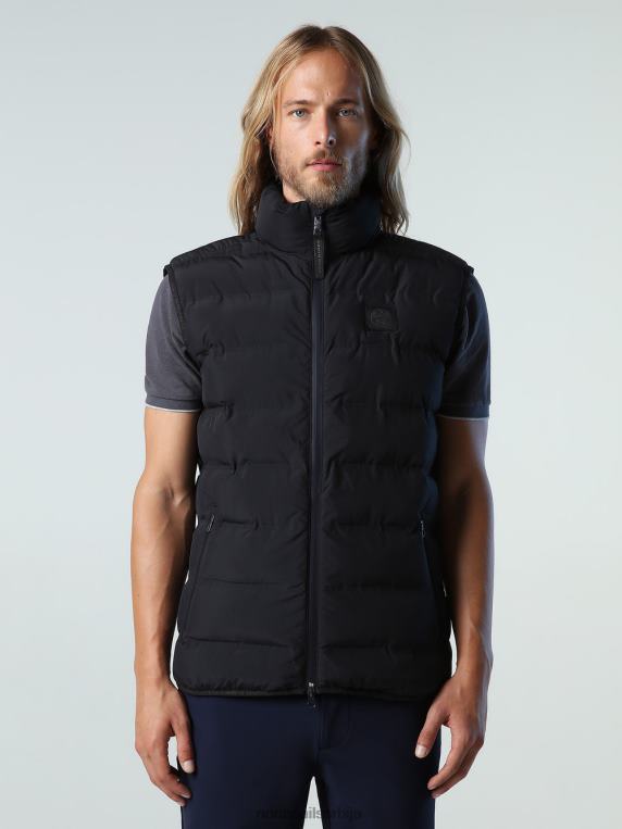 скиен вест црн одећу мушкарци PDV4J1033 North Sails