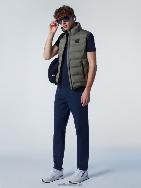 помоћни прслук војнички зелени одећу мушкарци PDV4J25 North Sails