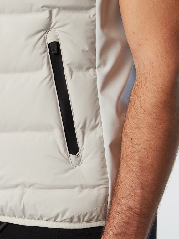 помоћни прслук сивољубичаста одећу мушкарци PDV4J27 North Sails