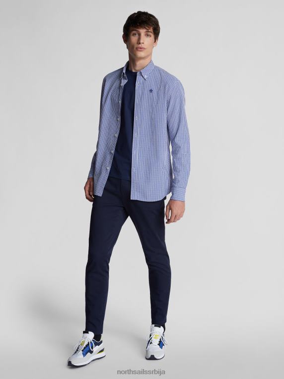 Слим фит цхинос дефенсе 1895 Морнарско плаво одећу мушкарци PDV4J1174 North Sails