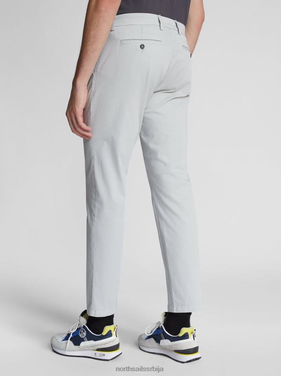 Слим фит цхинос дефенсе 1895 сивољубичаста одећу мушкарци PDV4J1175 North Sails