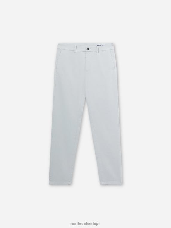 Слим фит цхинос дефенсе 1895 сивољубичаста одећу мушкарци PDV4J1175 North Sails