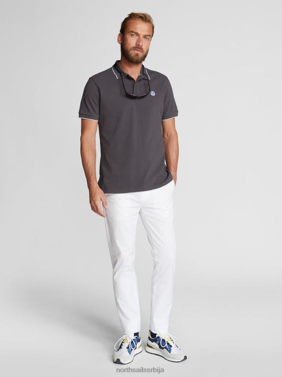 цхинос уског кроја бео одећу мушкарци PDV4J1289 North Sails