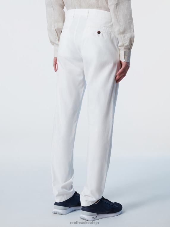 дефанзивац поплин цхинос бео одећу мушкарци PDV4J310 North Sails