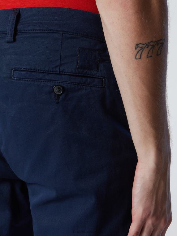 дефанзивац габардин цхинос Морнарско плаво одећу мушкарци PDV4J324 North Sails