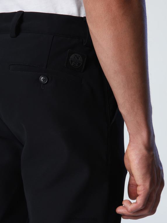 цхинос уског кроја црн одећу мушкарци PDV4J791 North Sails