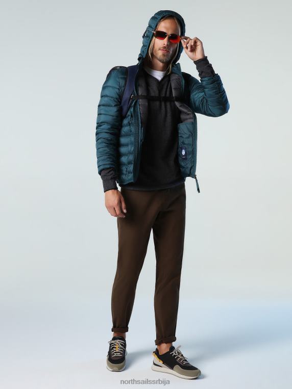 цхинос уског кроја какао одећу мушкарци PDV4J798 North Sails