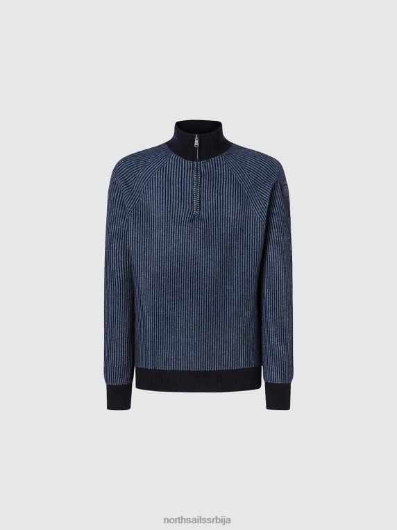 џемпер са рајсфершлусом комбинација 2 одећу мушкарци PDV4J770 North Sails